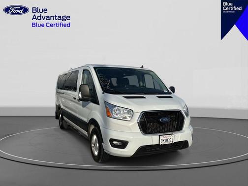 Oxford White 2021 Ford Transit-350 XLT