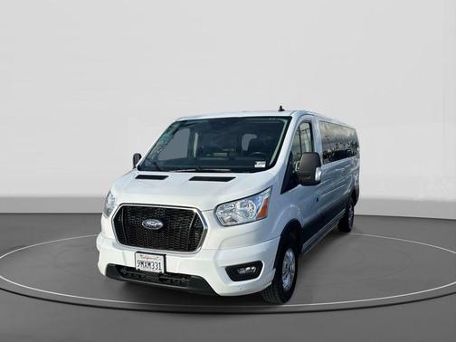 Oxford White 2021 Ford Transit-350 XLT