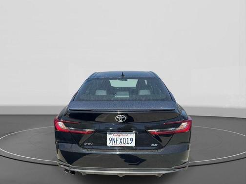 Midnight Black Metallic 2025 Toyota Camry SE