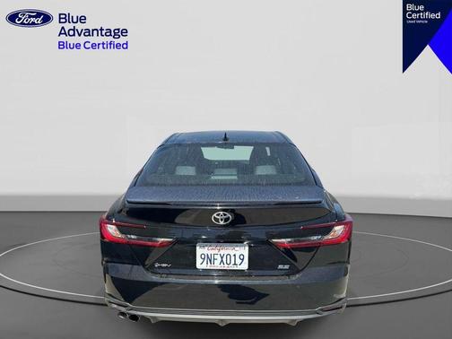 Midnight Black Metallic 2025 Toyota Camry SE