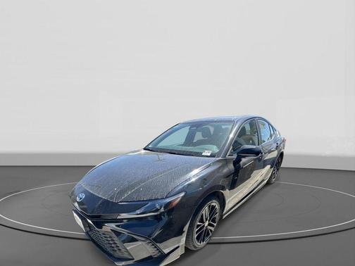 Midnight Black Metallic 2025 Toyota Camry SE