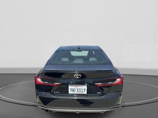 Midnight Black Metallic 2025 Toyota Camry SE