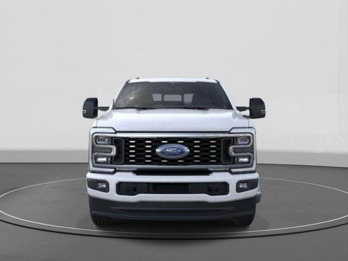 White Metallic 2026 Ford F-350 Platinum