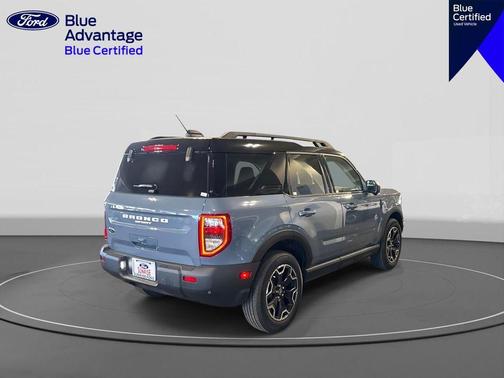Azure Gray Metallic 2025 Ford Bronco Sport Outer Banks