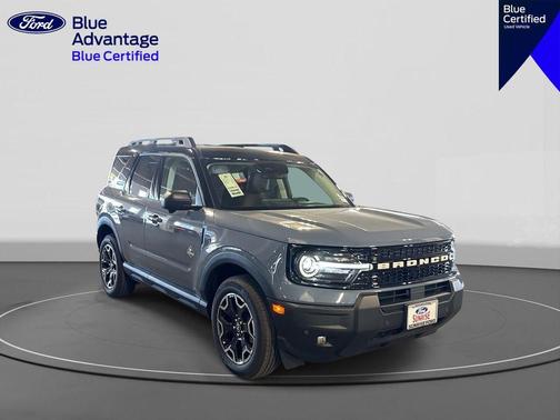 Azure Gray Metallic 2025 Ford Bronco Sport Outer Banks