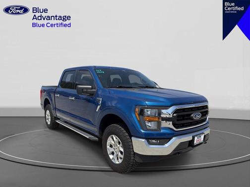 Atlas Blue Metallic 2023 Ford F-150 XLT