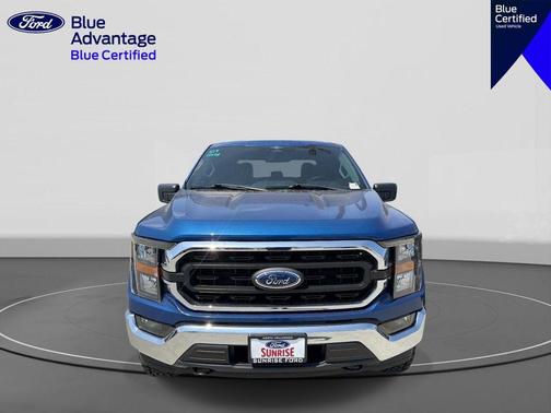 Atlas Blue Metallic 2023 Ford F-150 XLT
