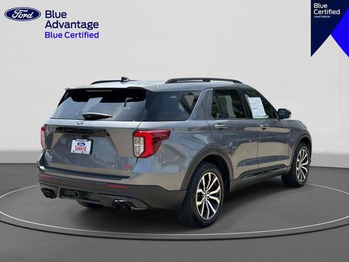 Carbonized Gray Metallic 2021 Ford Explorer ST