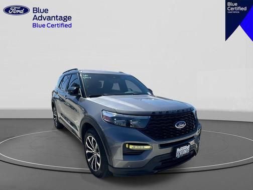 Carbonized Gray Metallic 2021 Ford Explorer ST