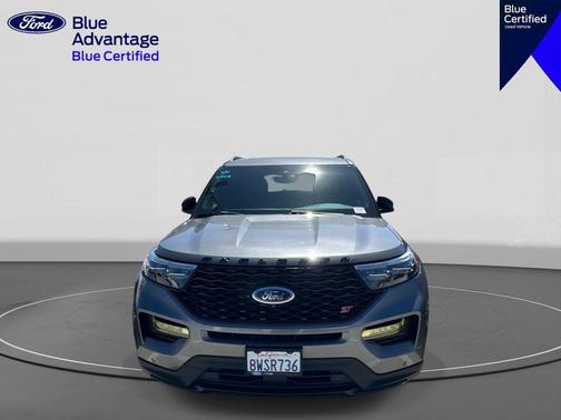 Carbonized Gray Metallic 2021 Ford Explorer ST