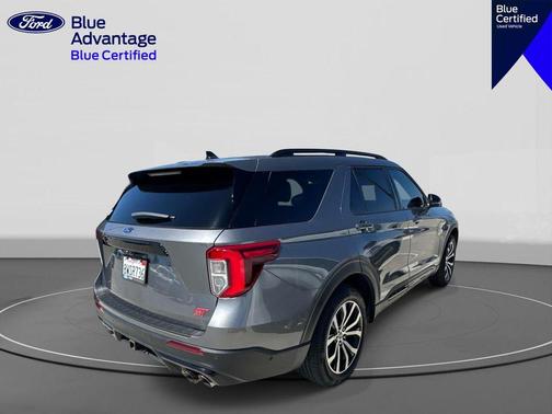 Carbonized Gray Metallic 2021 Ford Explorer ST