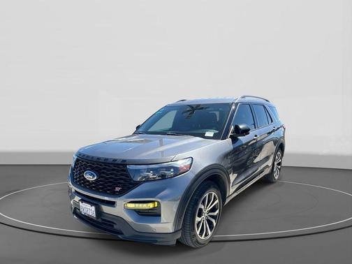 Carbonized Gray Metallic 2021 Ford Explorer ST
