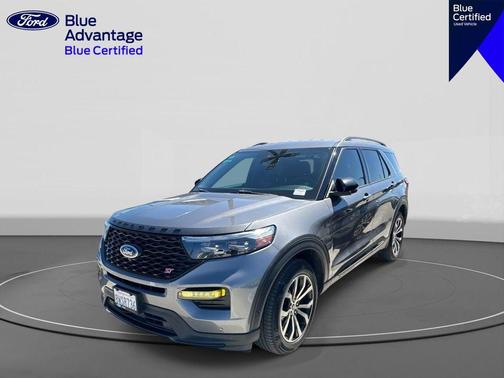 Carbonized Gray Metallic 2021 Ford Explorer ST