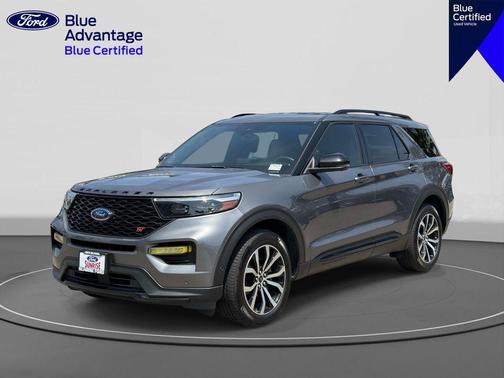 Carbonized Gray Metallic 2021 Ford Explorer ST