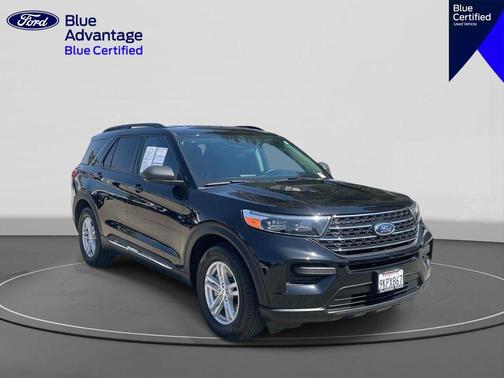 Black Metallic 2023 Ford Explorer XLT