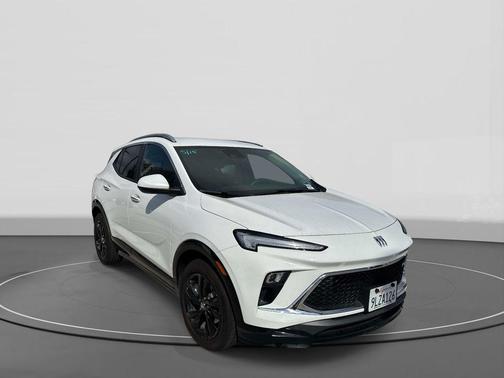 Summit White 2024 Buick Encore GX Sport Touring