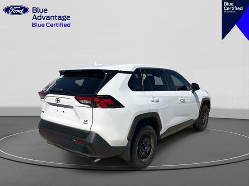 White 2022 Toyota RAV4 LE
