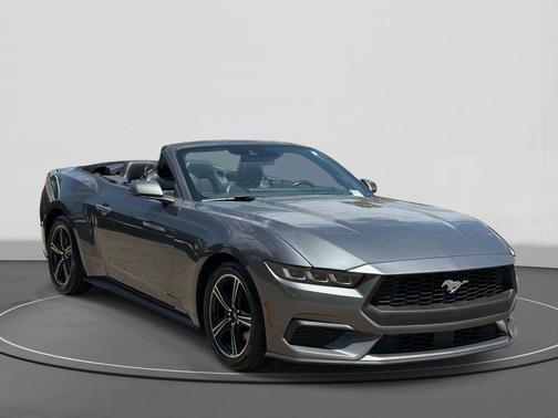 Carbonized Gray Metallic 2025 Ford Mustang EcoBoost Premium