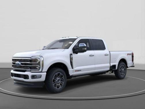 White Metallic 2025 Ford F-350 Platinum