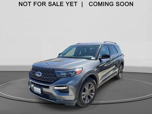 Gray Metallic 2023 Ford Explorer XLT