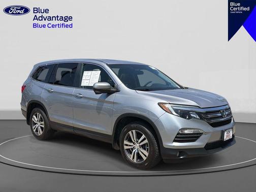 Lunar Silver Metallic 2017 Honda Pilot EX-L