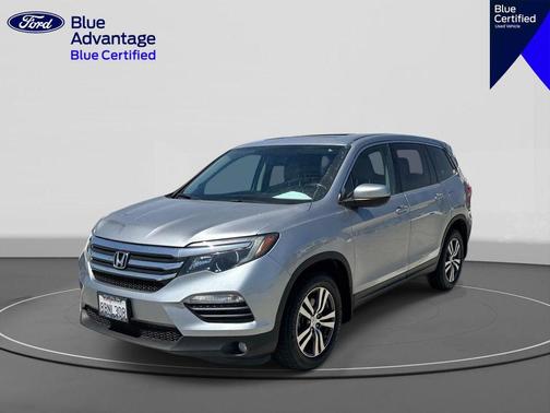 Lunar Silver Metallic 2017 Honda Pilot EX-L