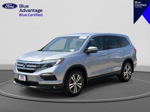 Lunar Silver Metallic 2017 Honda Pilot EX-L
