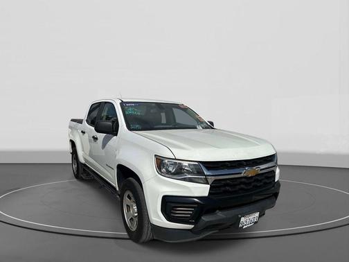 Summit White 2021 Chevrolet Colorado WT