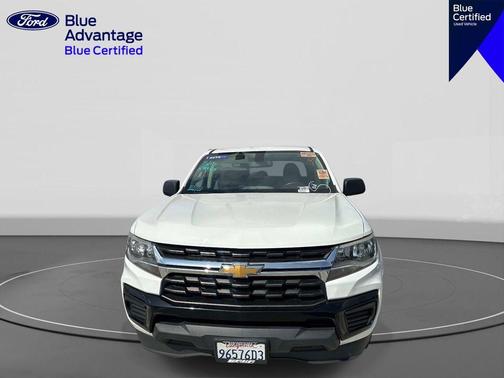 Summit White 2021 Chevrolet Colorado WT