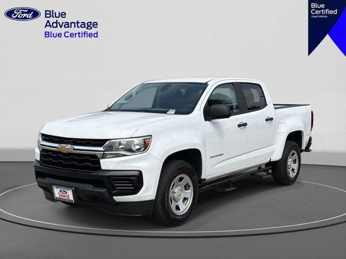 Summit White 2021 Chevrolet Colorado WT