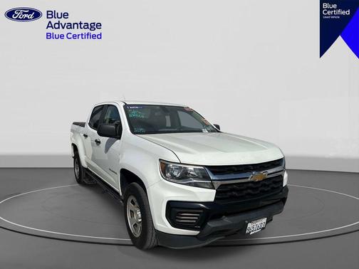 Summit White 2021 Chevrolet Colorado WT
