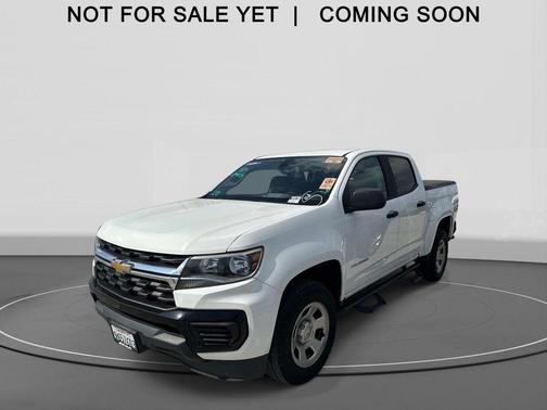 Summit White 2021 Chevrolet Colorado WT