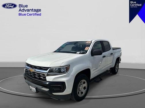 Summit White 2021 Chevrolet Colorado WT