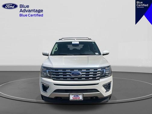 White Platinum Tri-Coat Metallic 2019 Ford Expedition Limited