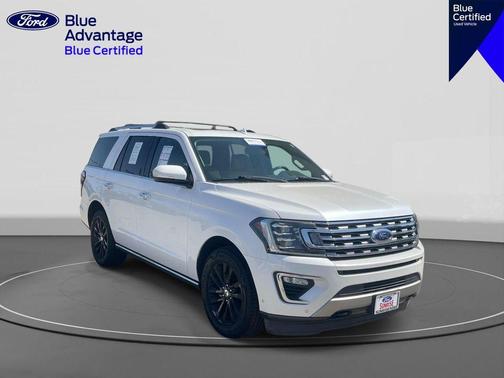 White Platinum Tri-Coat Metallic 2019 Ford Expedition Limited