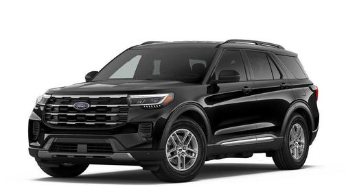 Black Metallic 2026 Ford Explorer Active
