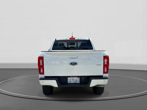 White Platinum Clearcoat 2019 Ford Ranger Lariat