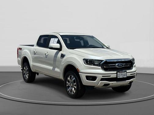 White Platinum Clearcoat 2019 Ford Ranger Lariat