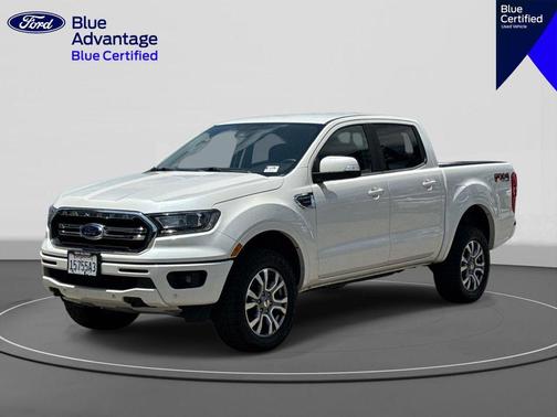 White Platinum Clearcoat 2019 Ford Ranger Lariat