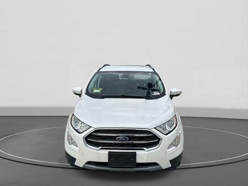 White Platinum Clearcoat Metallic 2020 Ford EcoSport Titanium