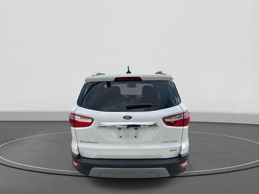 White Platinum Clearcoat Metallic 2020 Ford EcoSport Titanium