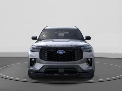 Gray Metallic 2026 Ford Explorer ST-Line