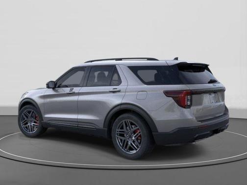 Gray Metallic 2026 Ford Explorer ST-Line