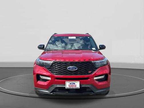 Red Metallic 2022 Ford Explorer ST