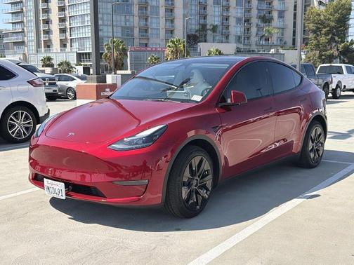 Ultra Red 2024 Tesla Model Y Long Range