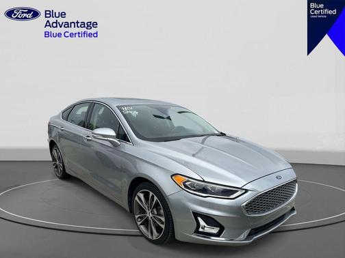 Iconic Silver Metallic 2020 Ford Fusion Titanium