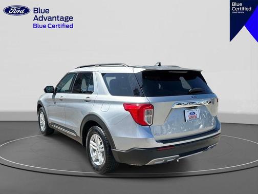 Silver Metallic 2022 Ford Explorer XLT
