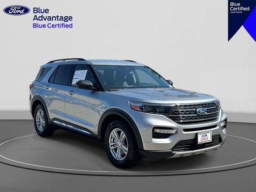 Silver Metallic 2022 Ford Explorer XLT