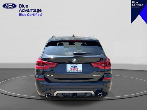 Jet Black 2019 BMW X3 sDrive30i