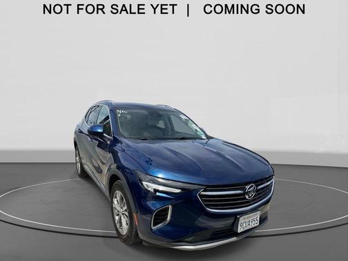 Sapphire Metallic 2022 Buick Envision Preferred